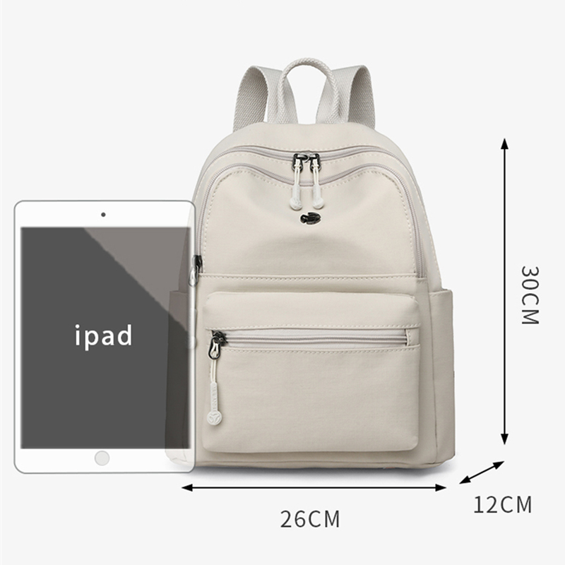 Casual Multi Pockets Backpacks - Canvas Backpack Casual review and price