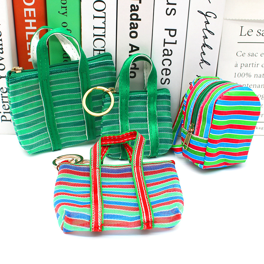1Pc Key chain Fishing Net Bag  - Mini Backpack Purse review and price