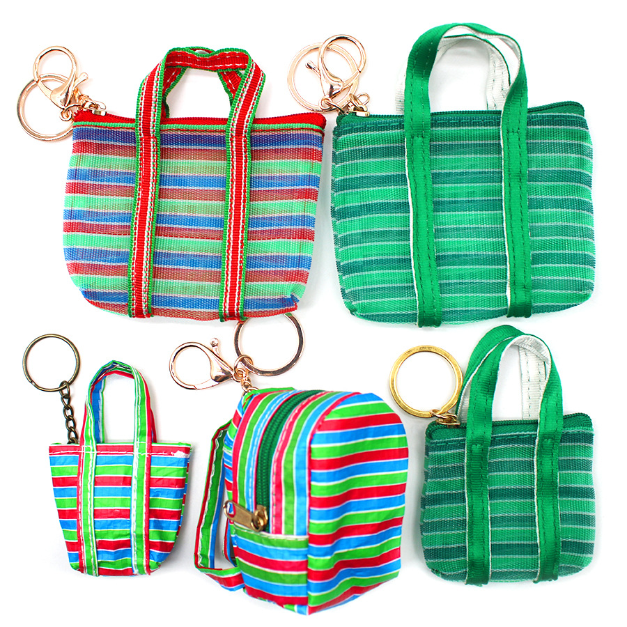 1Pc Key chain Fishing Net Bag  - Mini Backpack Purse review and price