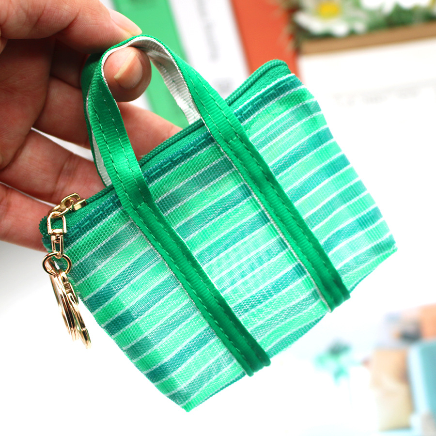 1Pc Key chain Fishing Net Bag  - Mini Backpack Purse review and price