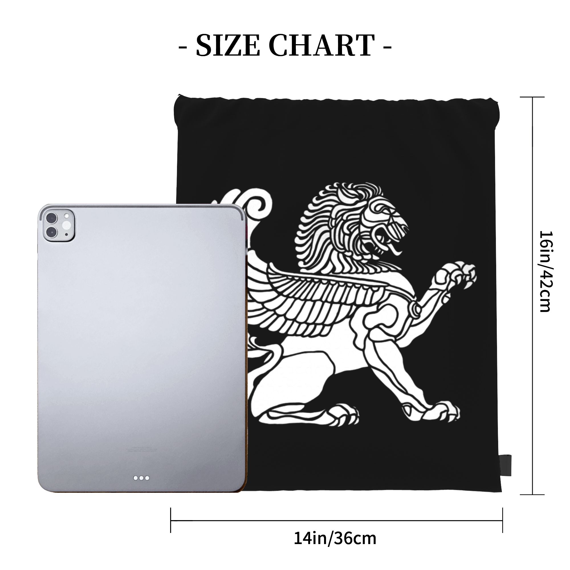 Persian Lion Iranian Iran Pers - Drawstring Gym Bag review and price