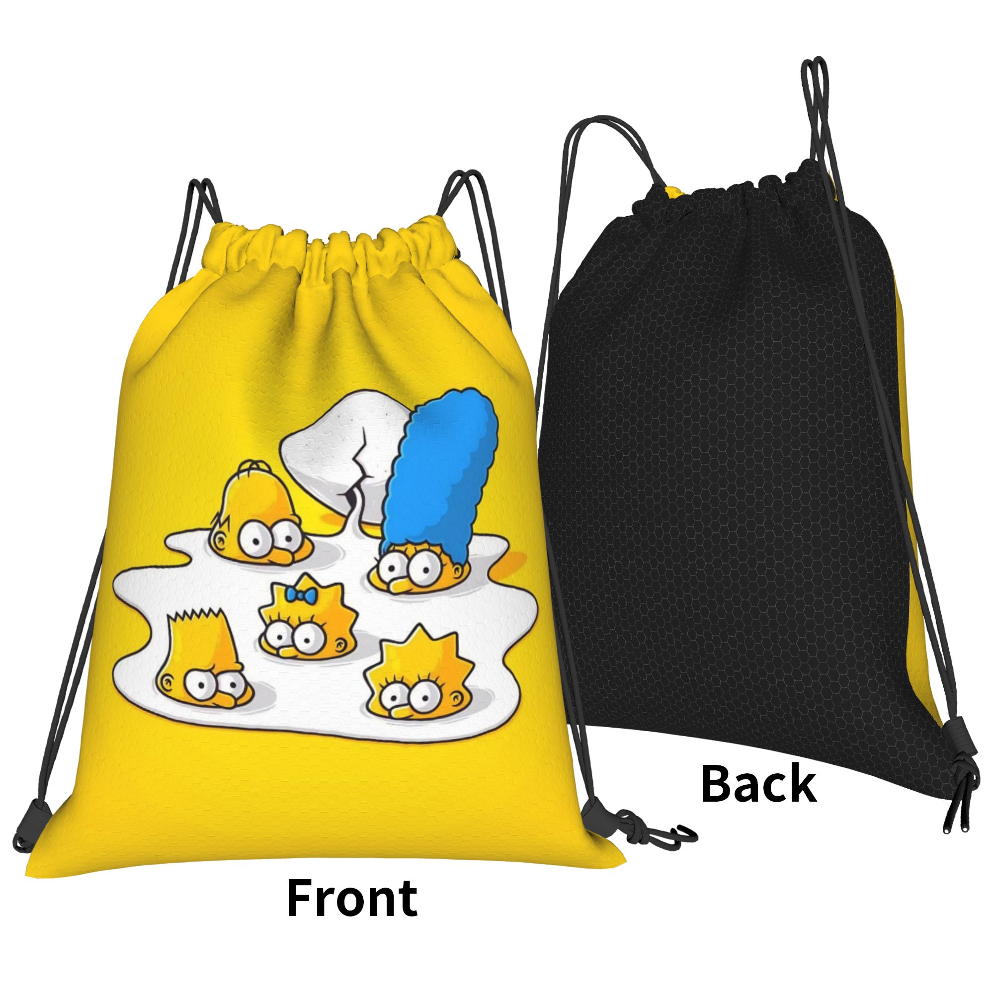 Simpsonsed Cartoon  Drawstring - Drawstring Gym Bag review and price