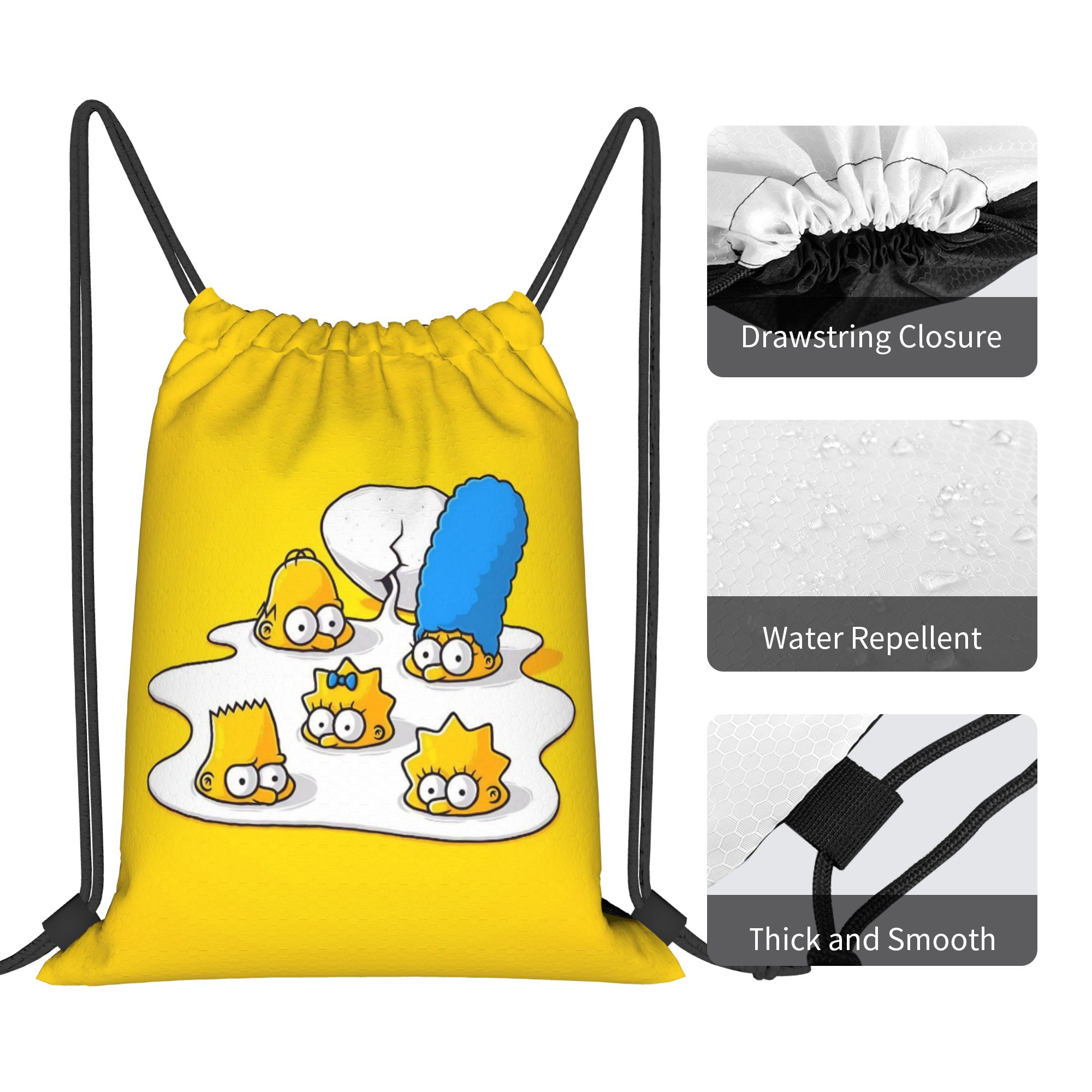 Simpsonsed Cartoon  Drawstring - Drawstring Gym Bag review and price