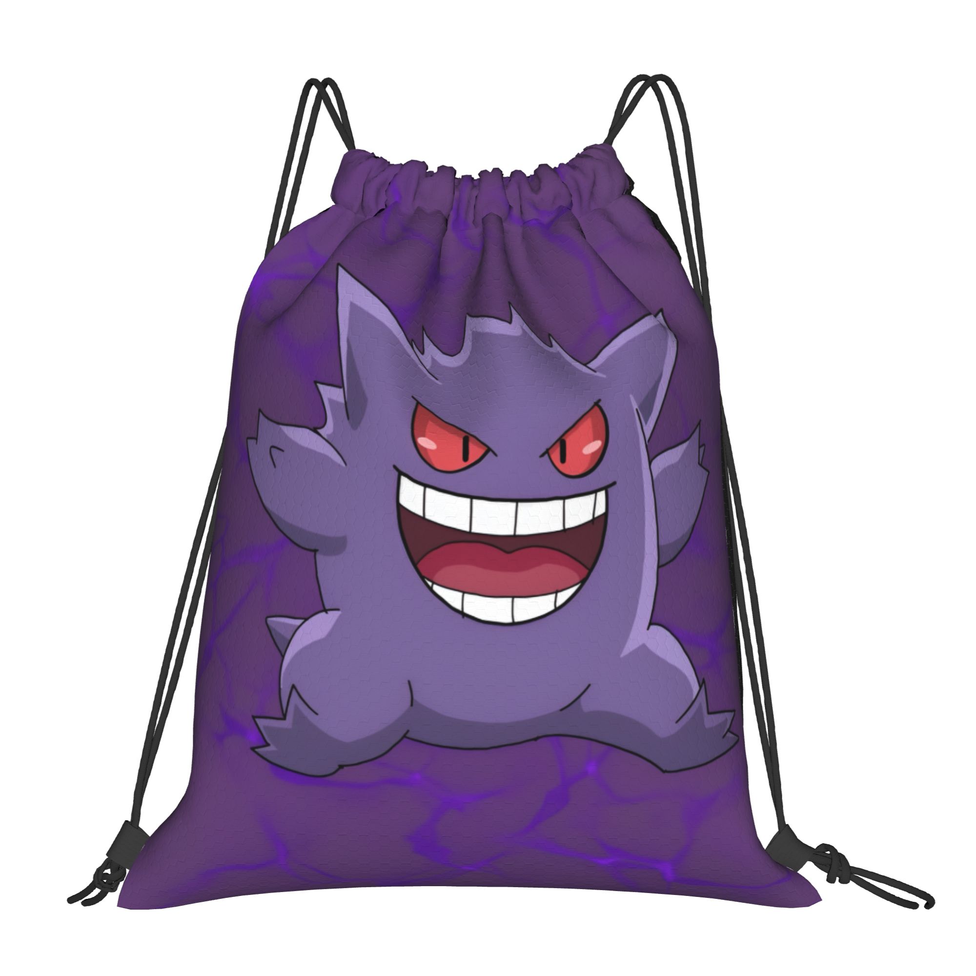 Custom Pokemoned Gengars Draws - Drawstring Gym Bag review and price
